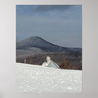 Poster Maison des neiges