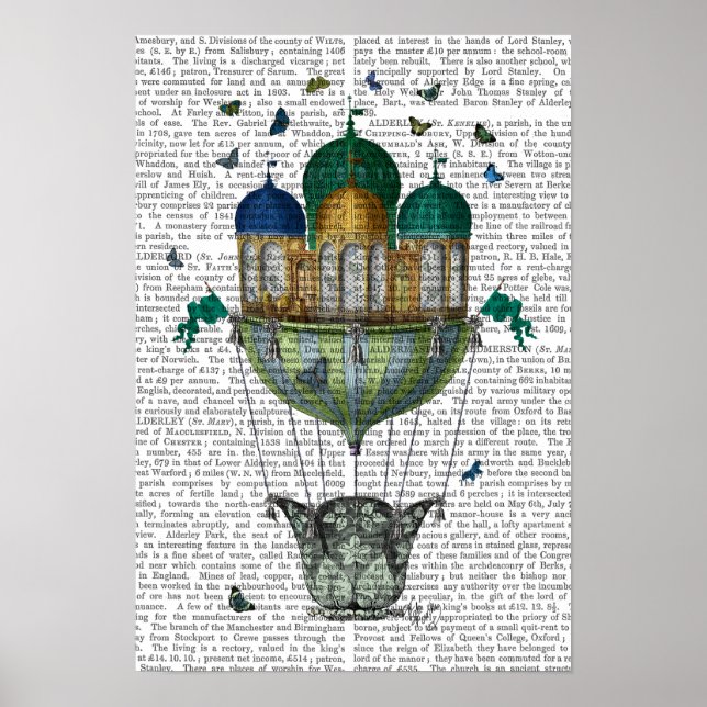 Poster Maison des papillons (Devant)