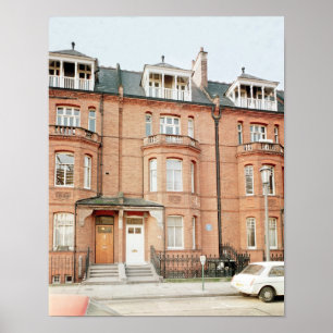 Poster Maison d'Oscar Wilde à Tite Street, Chelsea