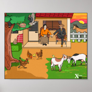 Poster Maison douce