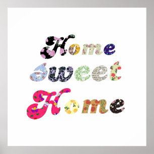 Poster Maison douce à la maison