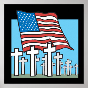 Poster Maison du courageux