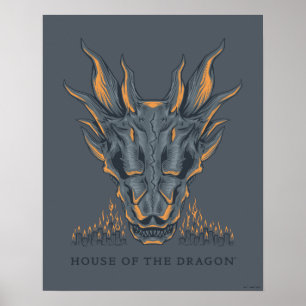 Poster MAISON DU DRAGON Altar à bougie de Balerion