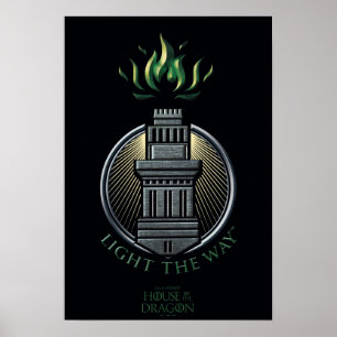 Poster MAISON DU DRAGON   House Hightower Sigil