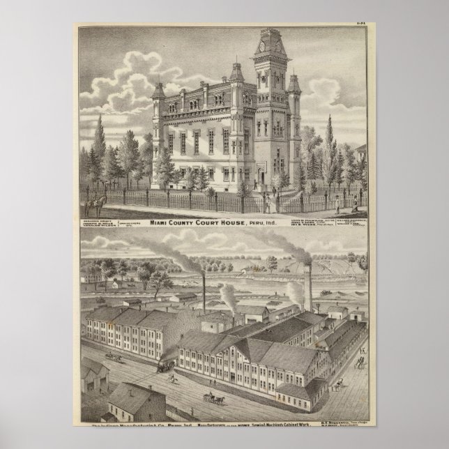 Poster Maison du tribunal du comté de Miami (Devant)