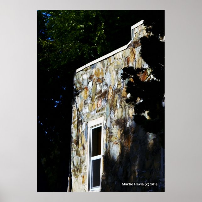 Poster Maison en pierre (Devant)