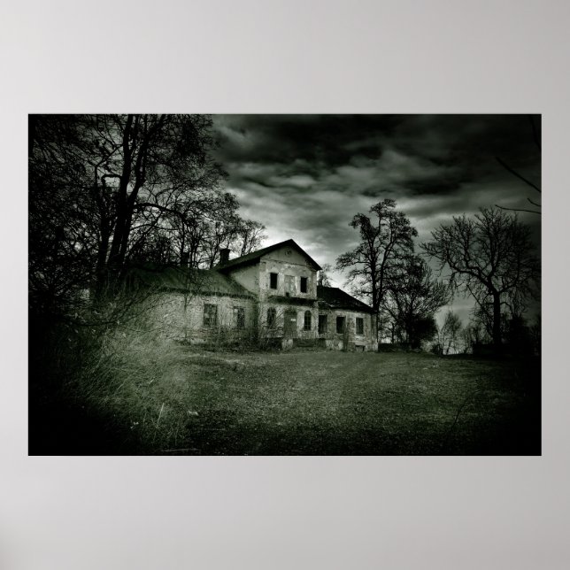 Poster Maison hantée (Devant)