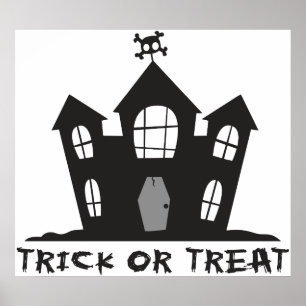 Poster Maison haunted