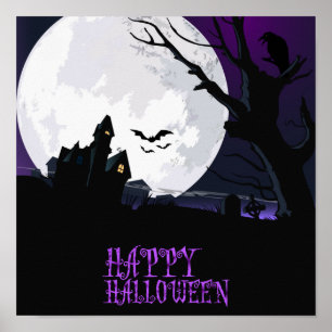 Poster Maison haunted