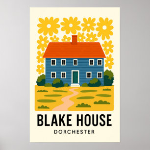 Poster Maison historique Blake