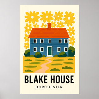 Poster Maison historique Blake