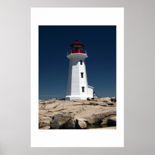 Poster Maison-lumière canadienne