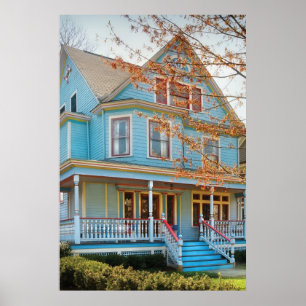Poster Maison - Peinte Lady