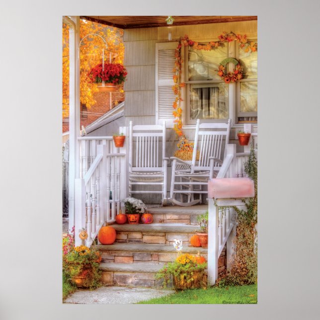 Poster Maison - porche My Aunts (Devant)