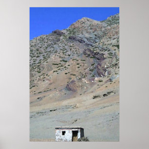 Poster Maison tibétaine Sweet Home
