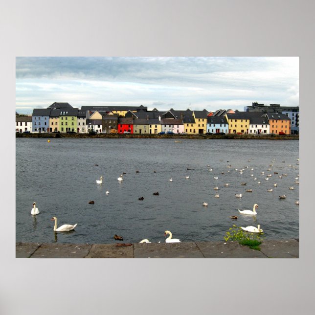 Poster Maisons irlandaises (Devant)