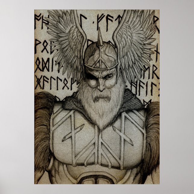 Poster Maître des Runes (Devant)