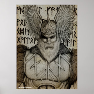 Poster "Maître des Runes"