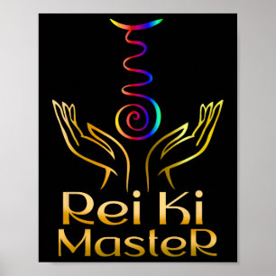 Poster Maître Reiki Spirituel