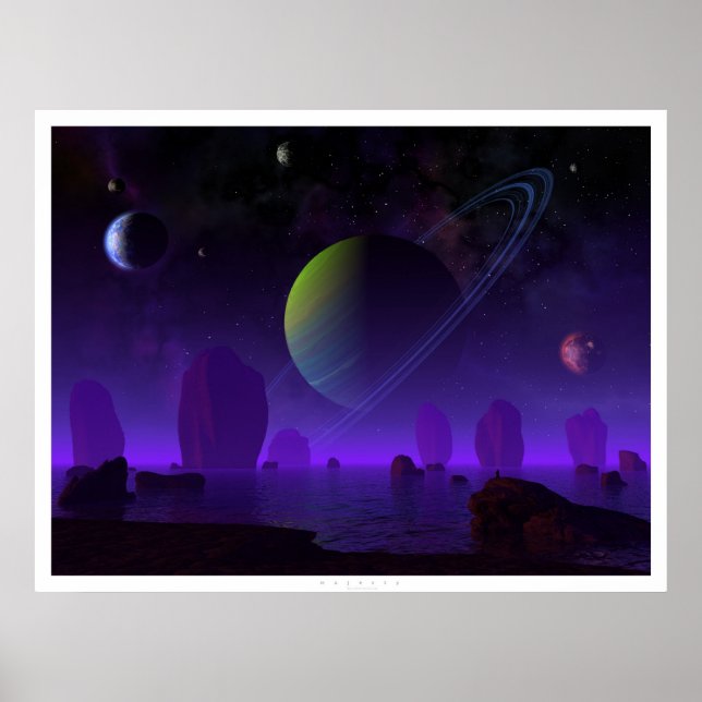 Poster Majesté (Devant)