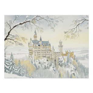 Poster Majesté d'hiver : Le château enchanté