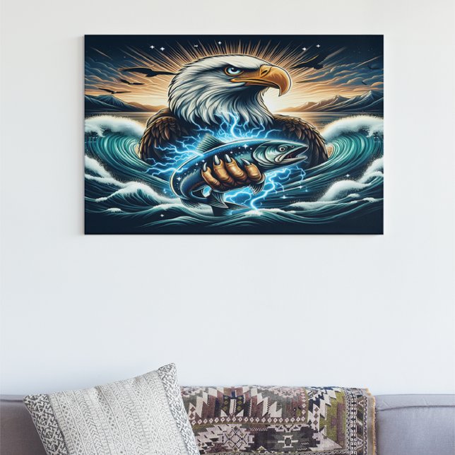 Poster Majestic Eagle Catch (Créateur téléchargé)