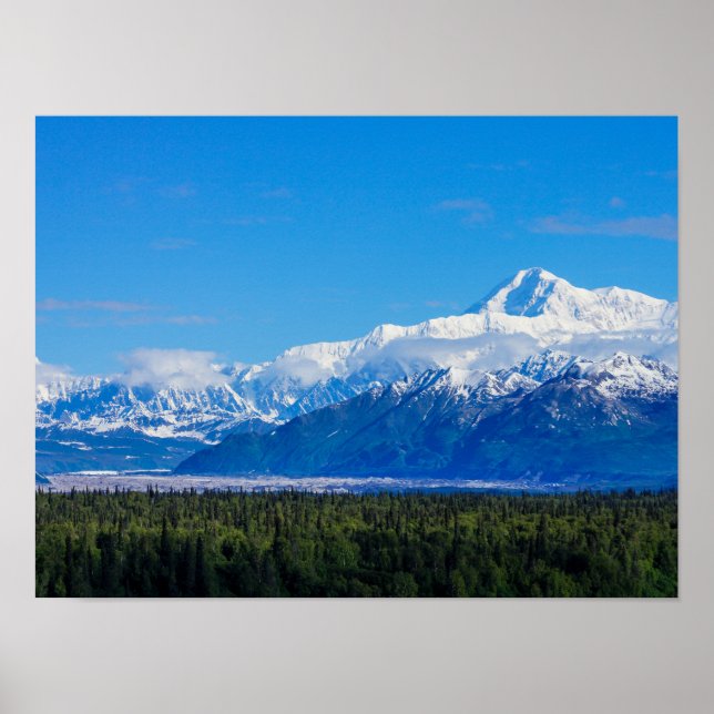 Poster Majestic Mt McKinley (Devant)