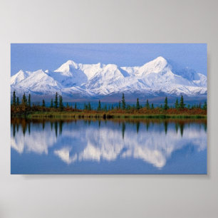 Poster Majestic Reflections, Alaska