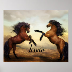 Poster Majestic Stallions