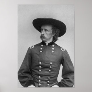 Poster Major général George Armstrong Custer