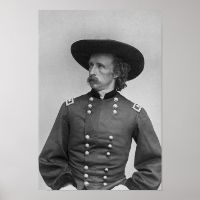Poster Major général George Armstrong Custer (Devant)