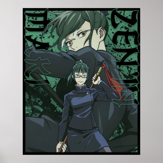 Poster Maki Zen'in (Devant)