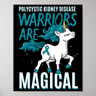 Poster Maladie Du Rein Polykystique Pckd Unicorn Acadén P