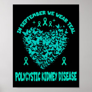 Poster Maladie polykystique des reins Septembre Nous Port