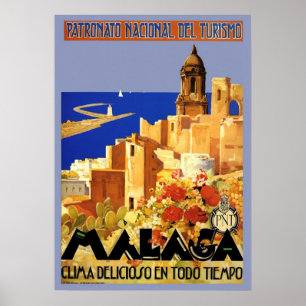 POSTER MALAGA