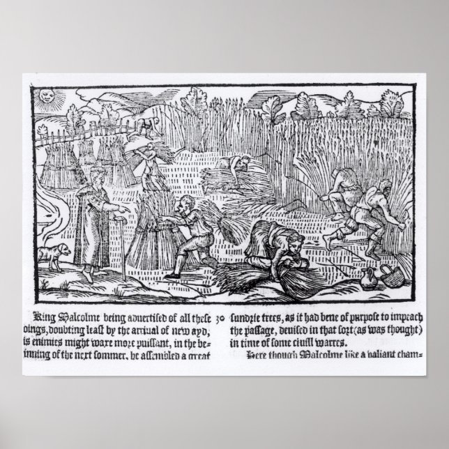 Poster Malcolm, roi d'Écosse (Devant)