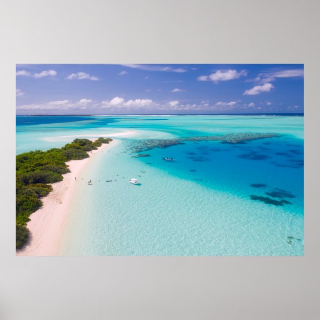 Poster Maldives (Devant)