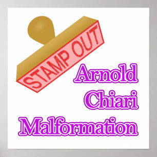 Poster Malformation d'Arnold Chiari