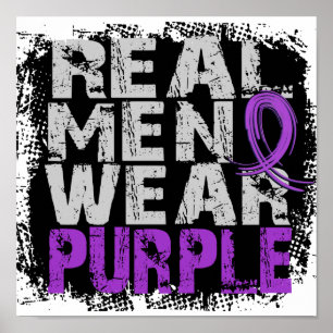 Poster Malformation de Chiari Les vrais hommes portent le