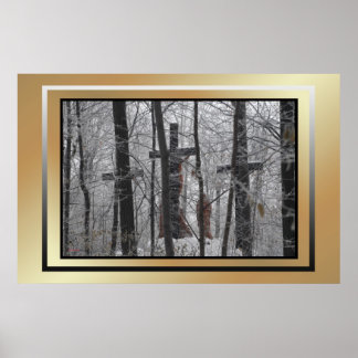 Poster Malgré la glace et le brouillard