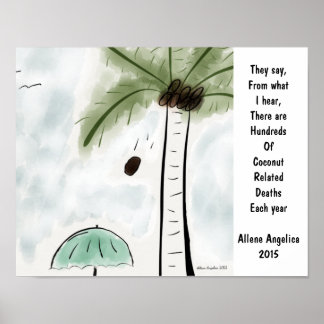 Poster Malheurs de coco