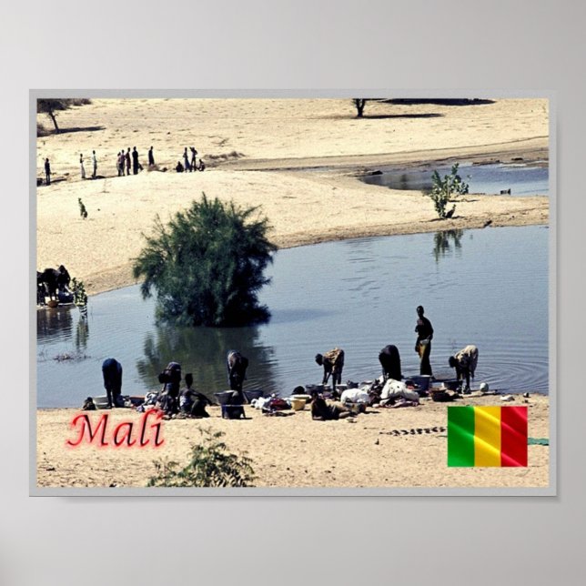 Poster Mali - Panorama - (Devant)