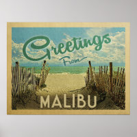 Malibu Beach Vintage voyage
