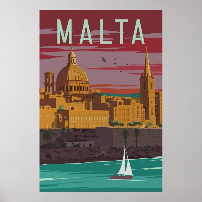 Poster Malte (Devant)