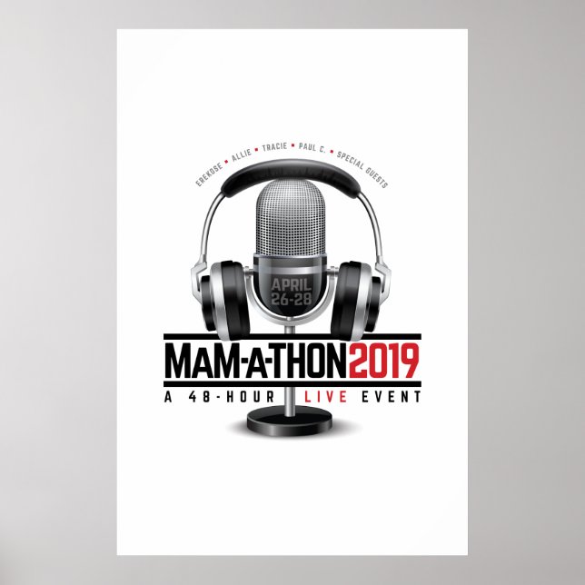 Poster MaM-a-Thon 24x36 (Devant)