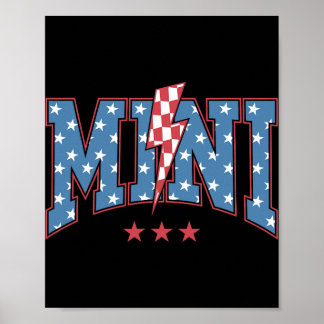 Poster Mama Dada Mini 4 juillet Famille américaine appari