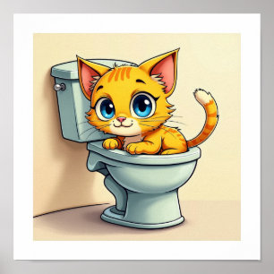 Poster Maman au chat