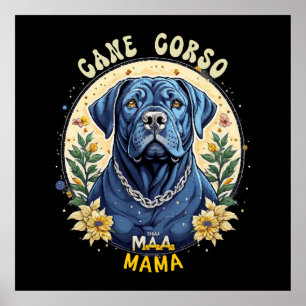 Poster Maman Cane Corso