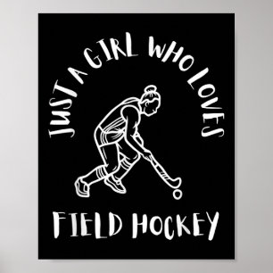Poster Maman de hockey sur gazon Ndy et hockey de rue