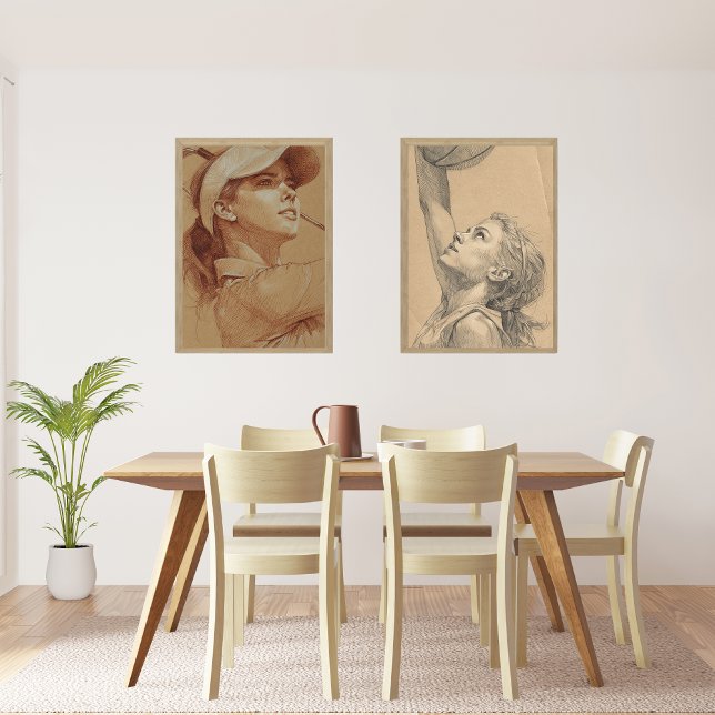 Poster Maman du basket (Créateur téléchargé)